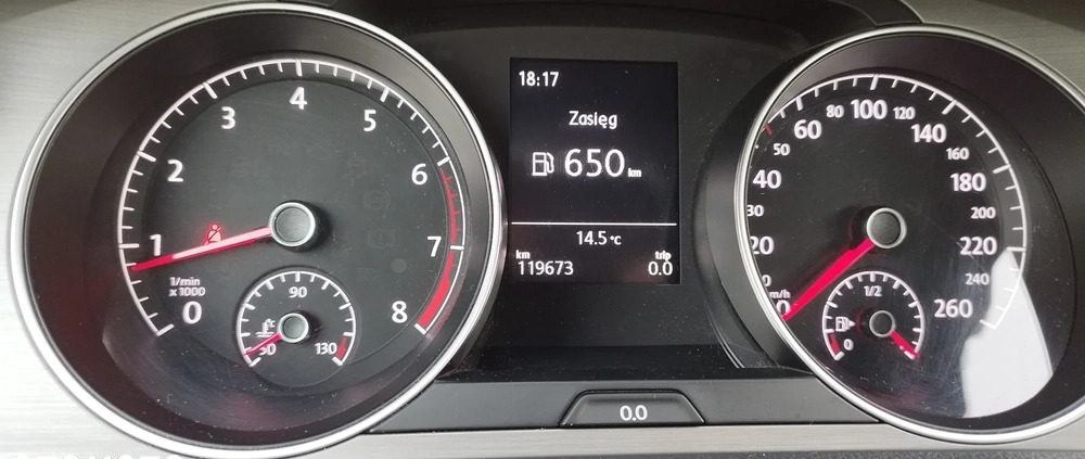 Volkswagen Golf cena 45000 przebieg: 120000, rok produkcji 2014 z Gdynia małe 301